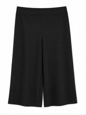 Le Chateau Black Wide Leg Capri Size 16